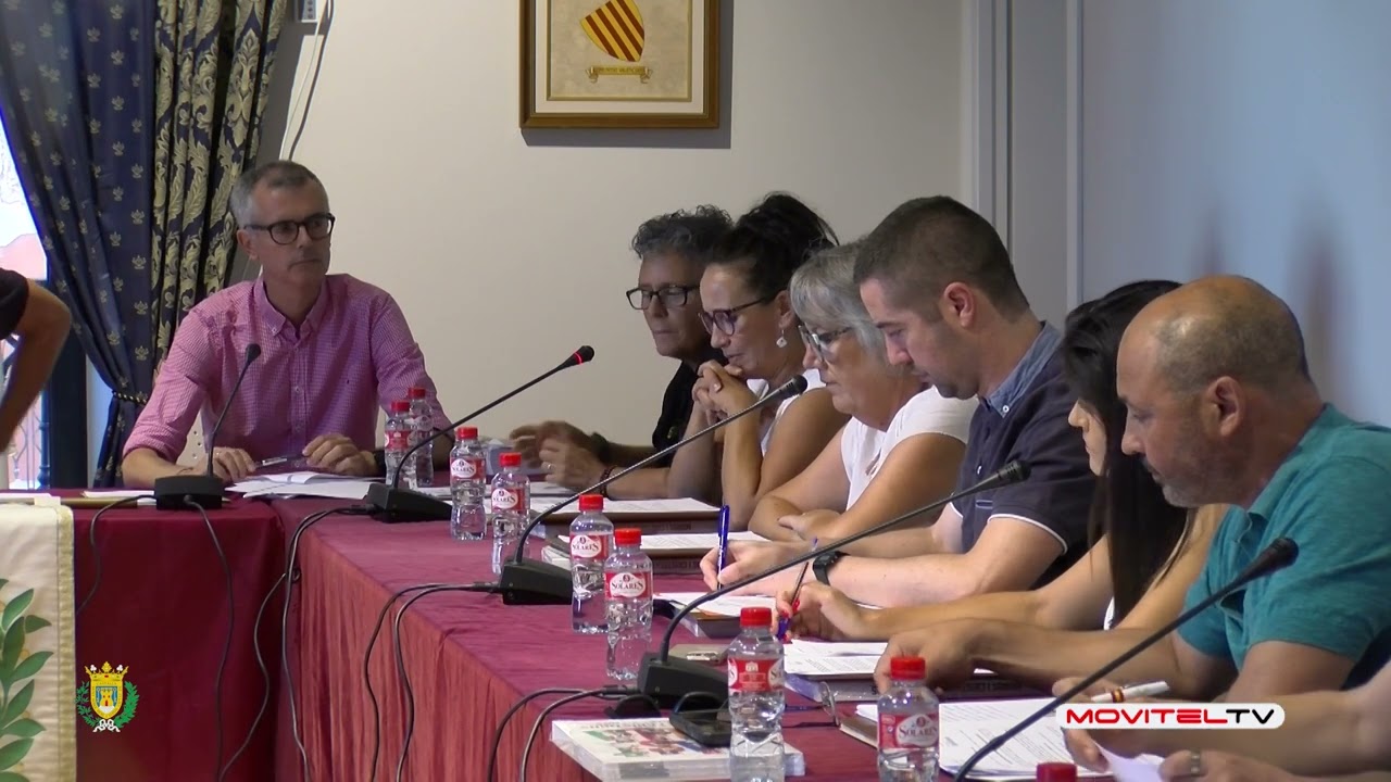 Pleno Ordinario M.I. Ayuntamiento de Castalla 30.07.2025