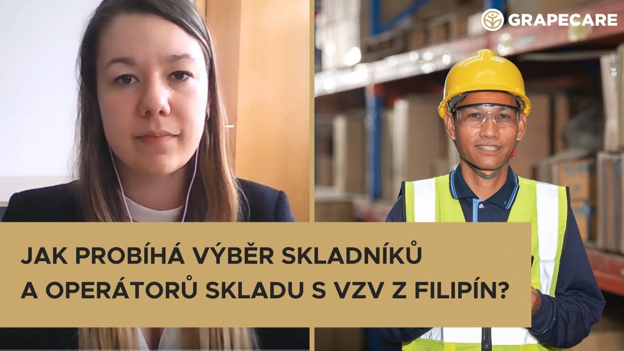 V&yacute;běr skladn&iacute;ků a skladov&yacute;ch oper&aacute;torů s VZV z Filip&iacute;n | GRAPECARE