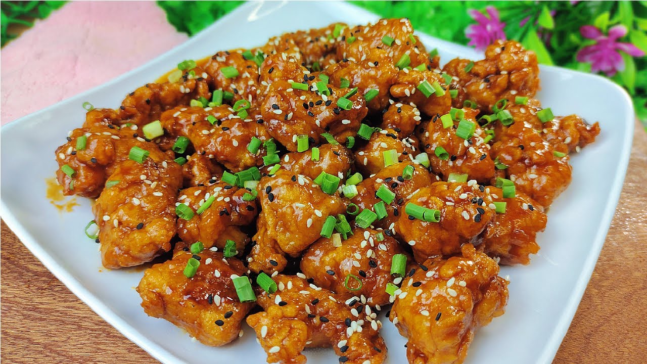 Кунжутная курица! Просто, быстро и невероятно вкусно