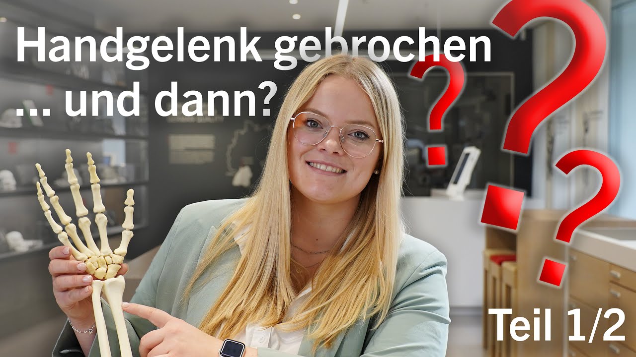 Handgelenk gebrochen - und jetzt? Teil 1