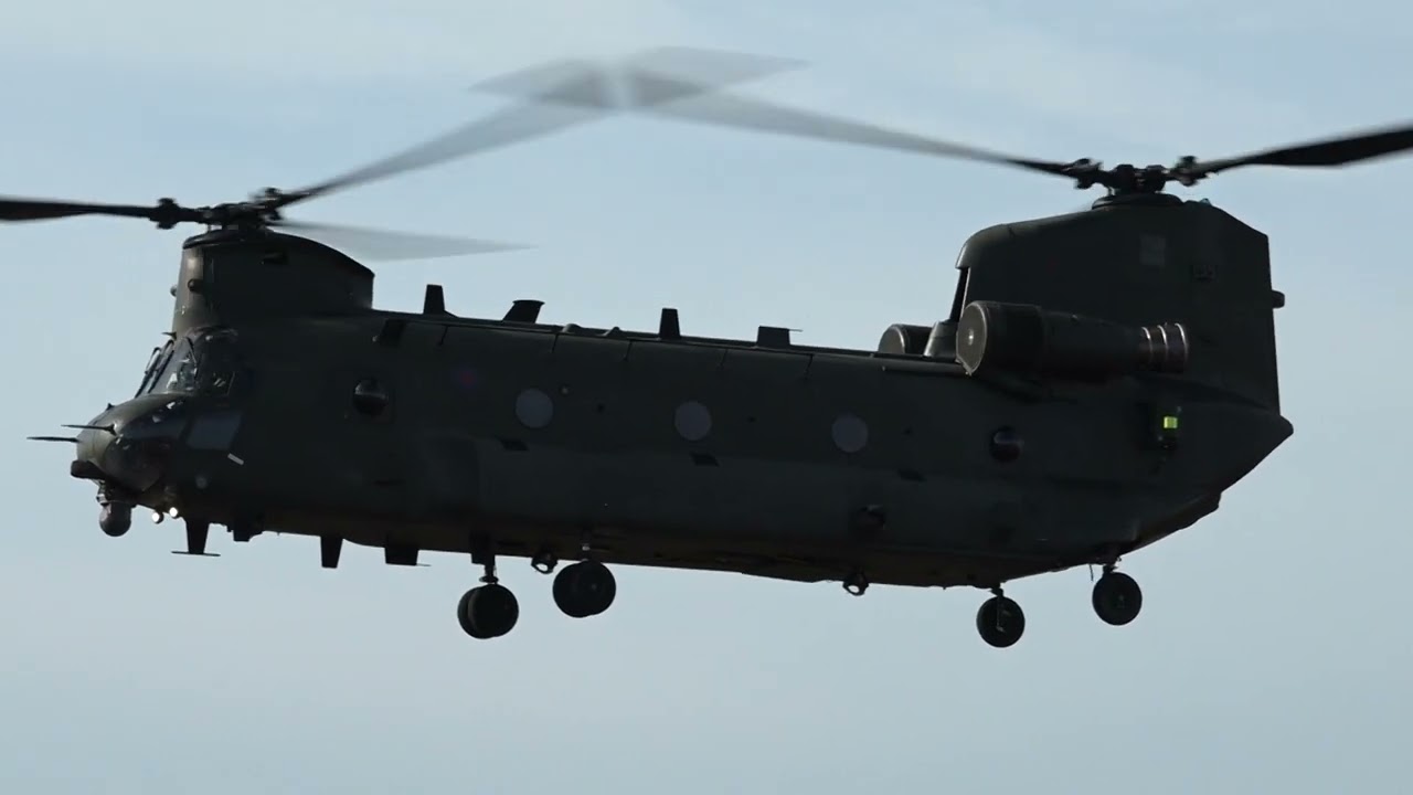 Chinook arriving at Portland