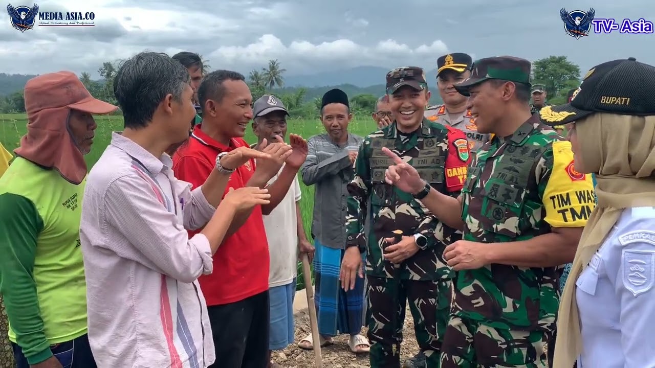 Bupati Pesawaran: Adanya Program TMMD Mengajarkan Masyarakat Gotong Royong 