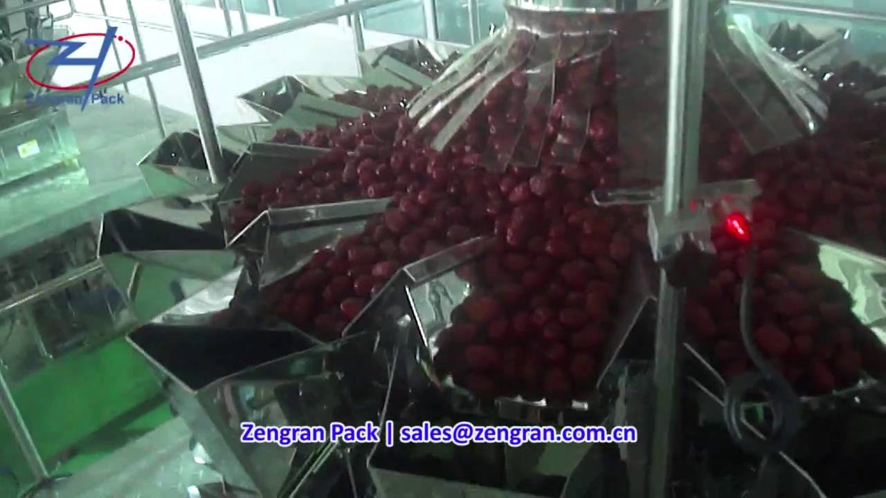 500g Dates Automatic Rotary Packing Machine - Zengran Pack