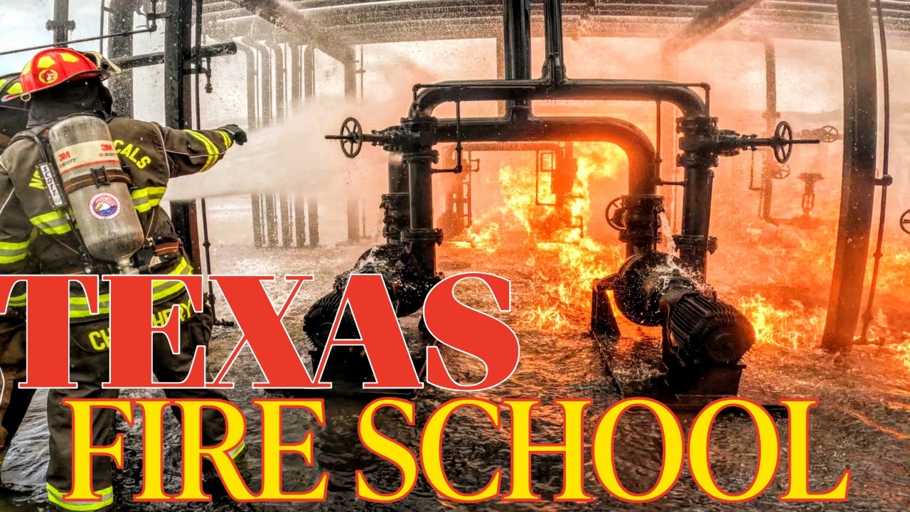 🧑‍🚒TEXAS FIRE SCHOOL🔥Let's light it up and get some BRISKET!!