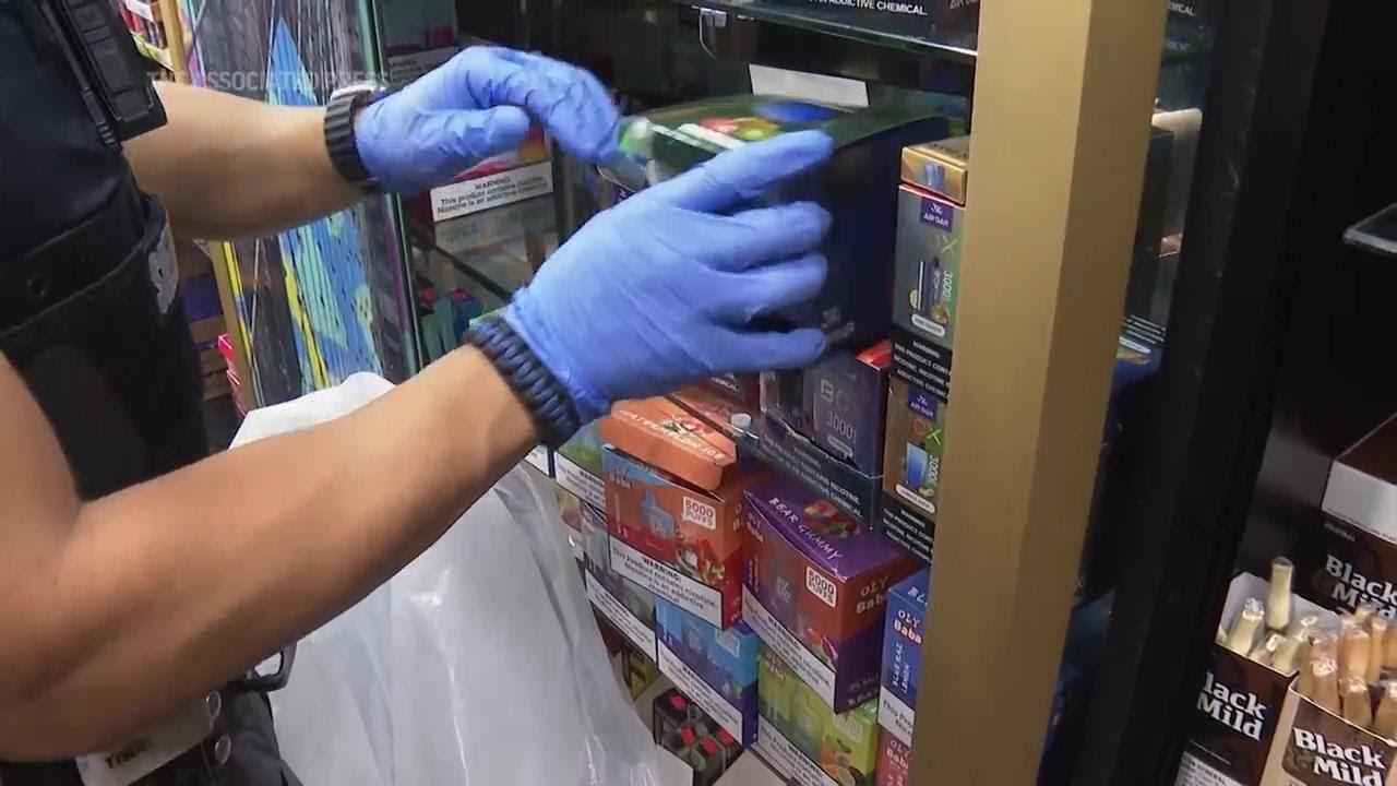 Disposable vapes can't be reused, recycled or trashed. So what happens to them?