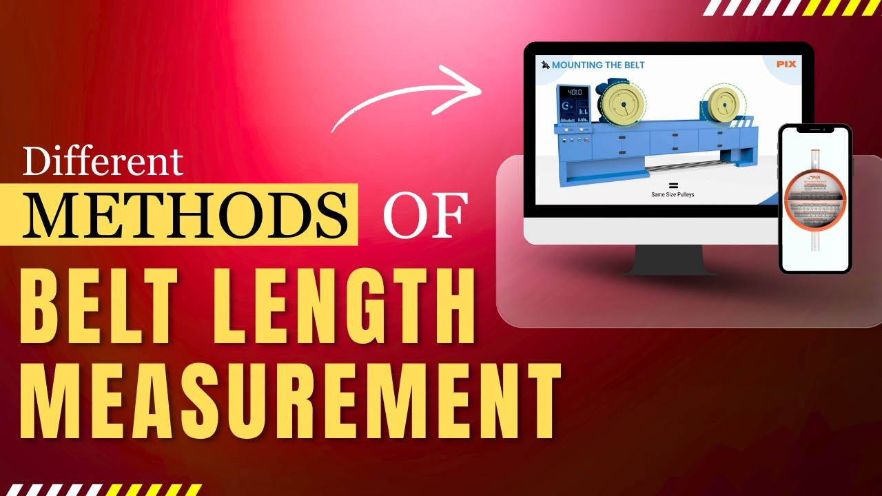 Different methods of Belt length Measurement #IndustrialMaintenance #PowerTransmission #PIXBelts