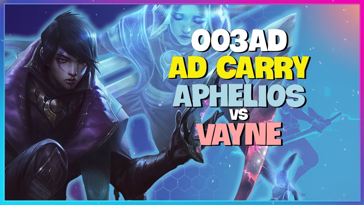 Rank 1 Challenger 003ad Reveals Flawless Aphelios Positioning and Mechanics Engsub