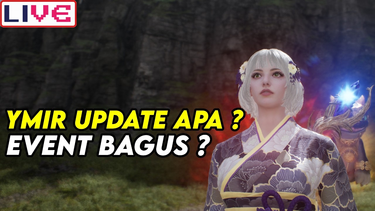 GAME TIDAK CUAN YMIR INI UPDATE & EVENT BESOK BAGUS? SAMBIL BAHAS PROJECT GAME CUAN - LEGEND OF YMIR
