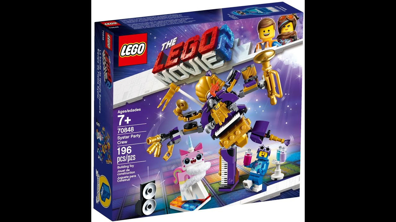 LEGO Movie 2 Systar Party Crew