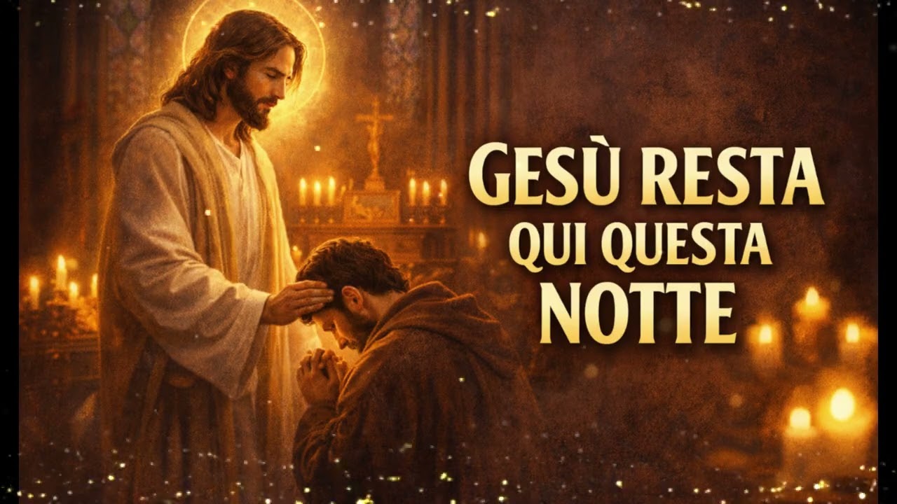 Gesù Resta Qui Questa Notte | Preghiera Potente Prima di Dormire