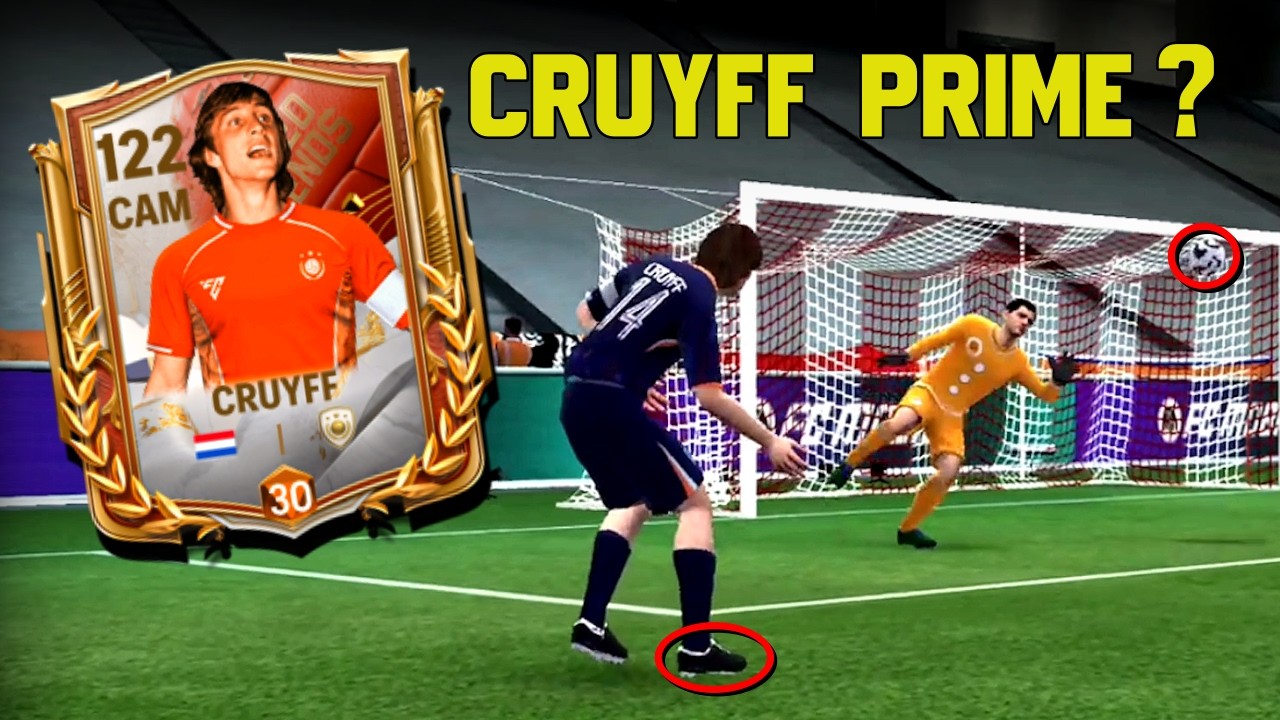 Cruyff é insano! Review do Cruyff 117 Capped Fc mobile (Gameplay)