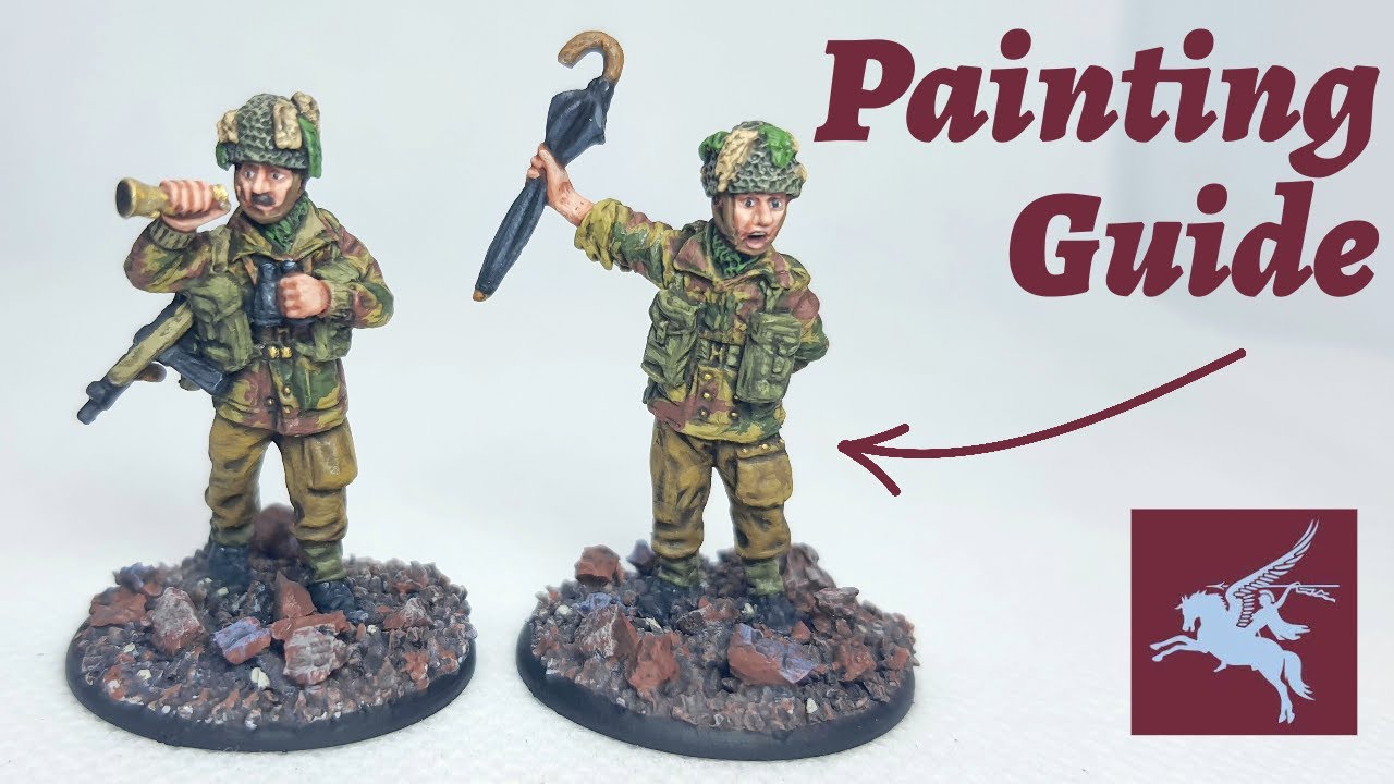 How to Paint Bolt Action British Airborne - John Frost | Market Garden Special