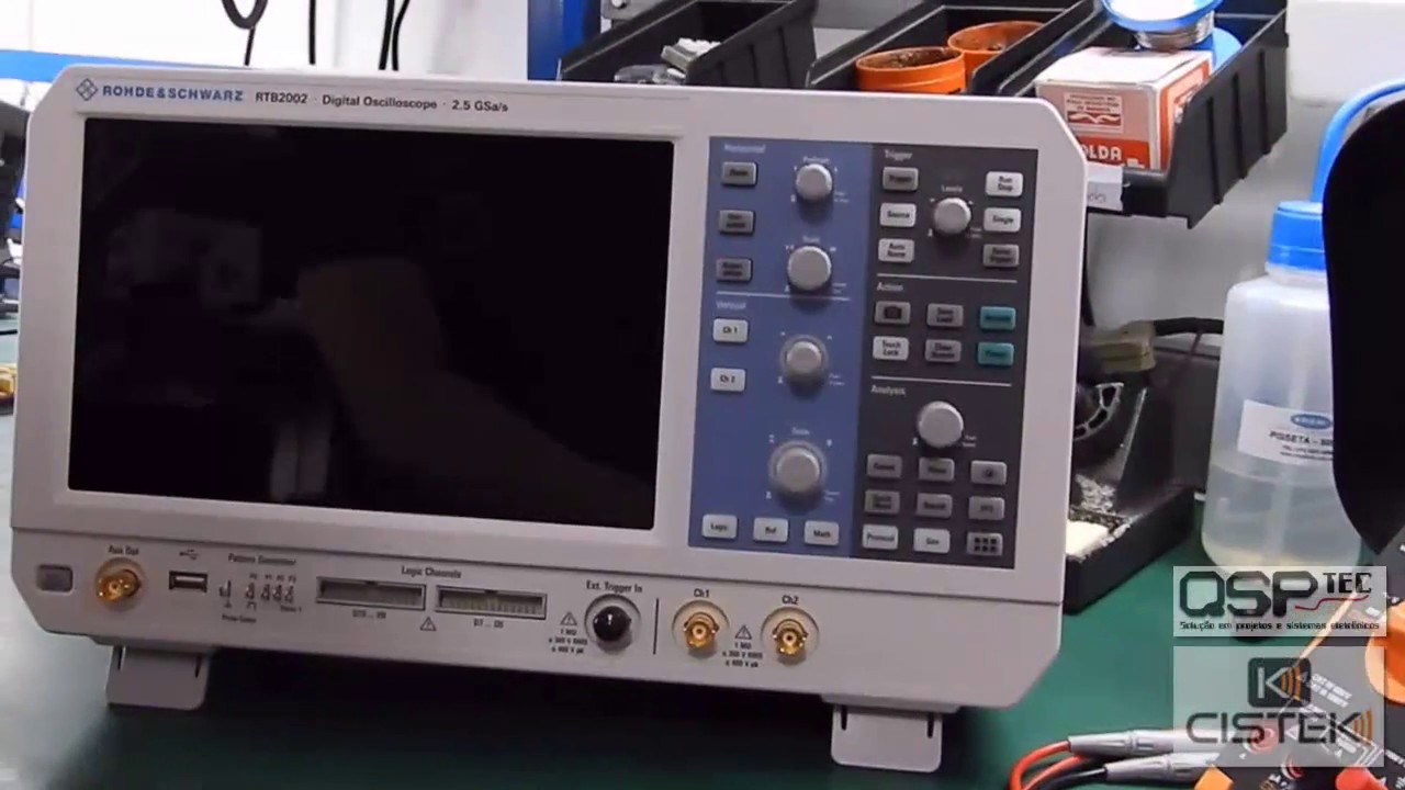 Unboxing Osciloscópio RTB2002 da Rohde & Schwarz