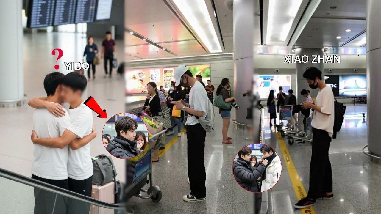 FANS CRY! 😭 The Unexpected Moment When Wang Yibo & Xiao Zhan Met Again at the Airport!