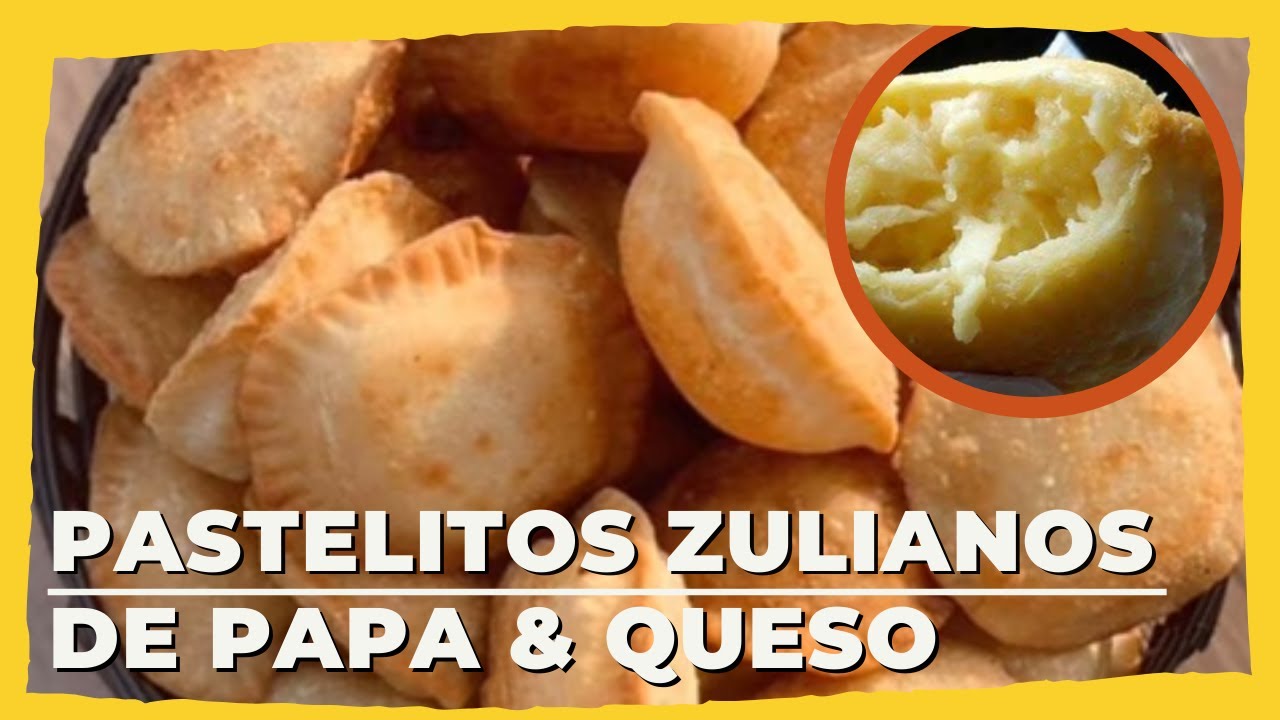 PASTELITOS ZULIANOS DE PAPA Y QUESO