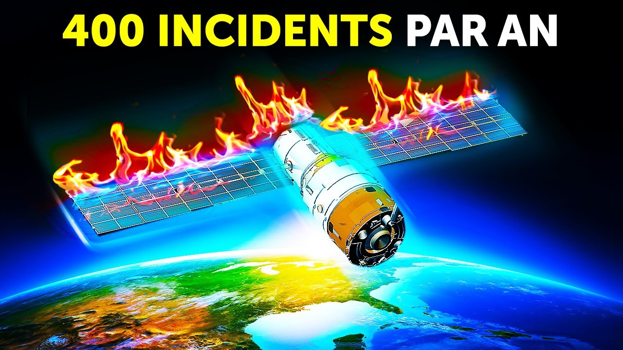 Des satellites tombent sur Terre tous les jours, pourquoi ne le voyons-nous pas ?