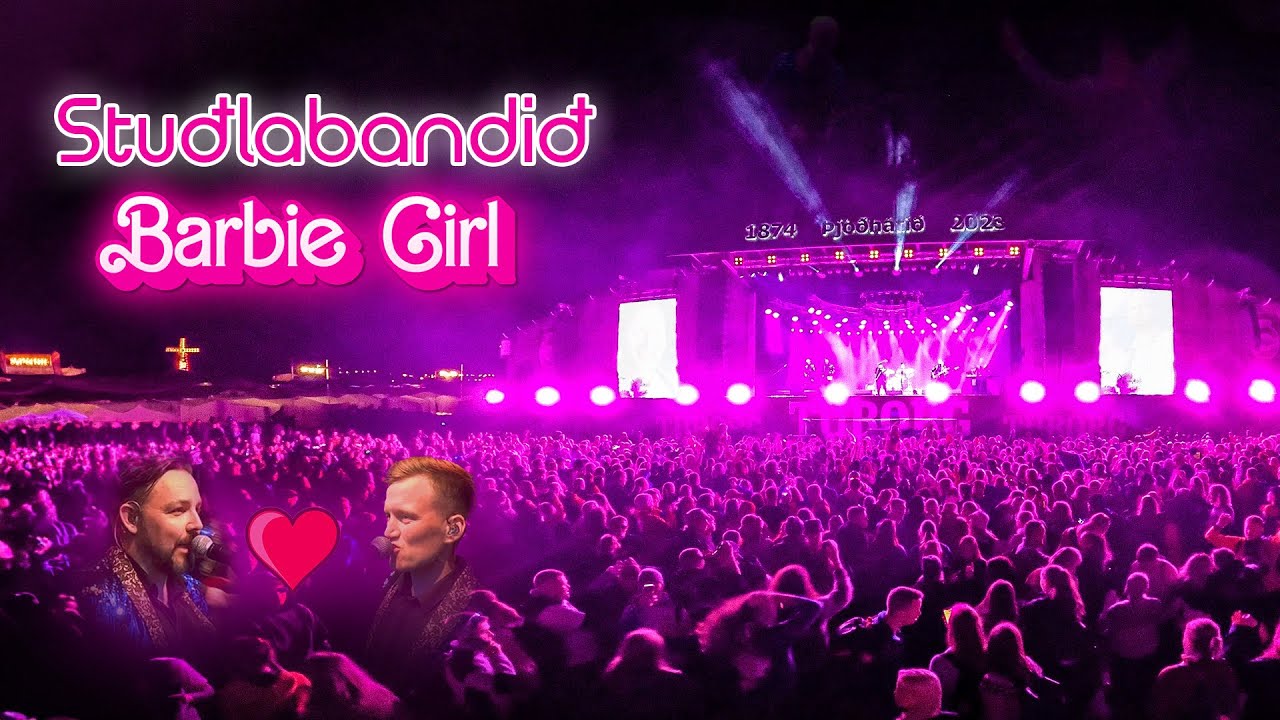 Barbie Girl - Aqua - Stuðlabandið / Live band cover 👸🏼💅🏼💋  [4K UHD]