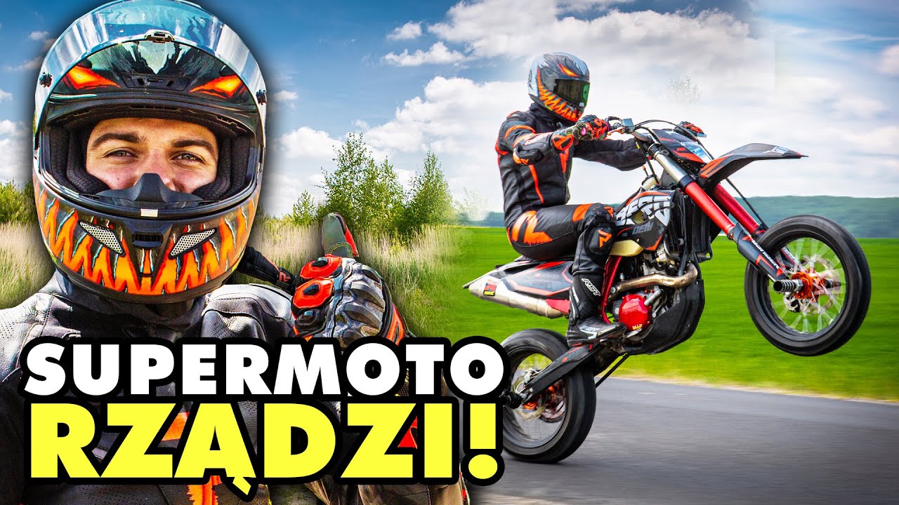 Ten MOTOCYKL nie jest dla każdego?! Husaberg FE 501 - SUPERMOTO