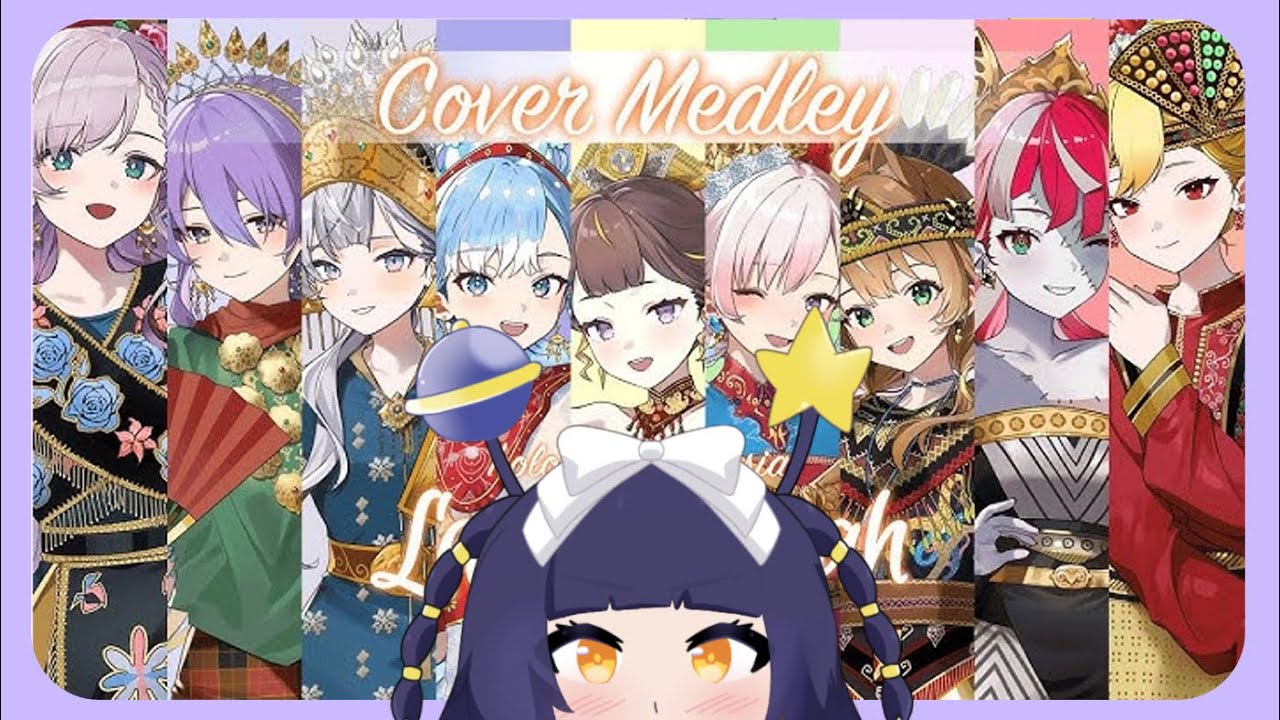 【HOLOLIVE REACTION】Reaksi Cover Lagu Hololive ID - Indonesian Folk Music Medley