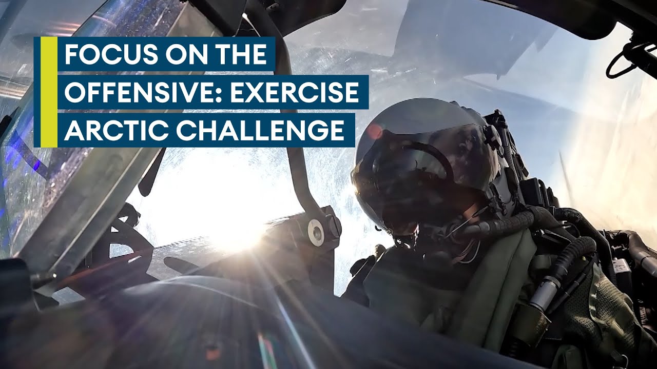 RAF joins US & other allies for training in Europe's BIGGEST aerial battlespace