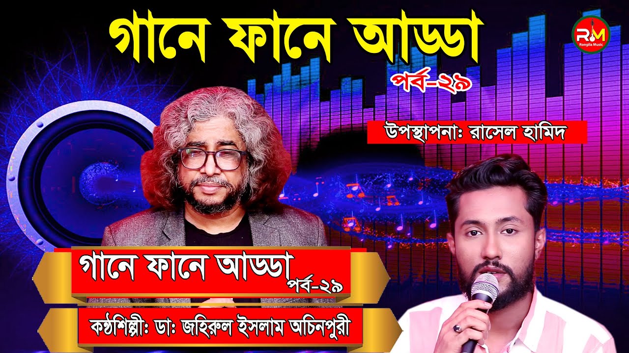 গানে ফানে আড্ডা | পর্ব | ২৯ | ডাঃ জহিরুল ইসলাম অচিনপুরী | DR: ZAHIRUL ISLAM OCHINPURI