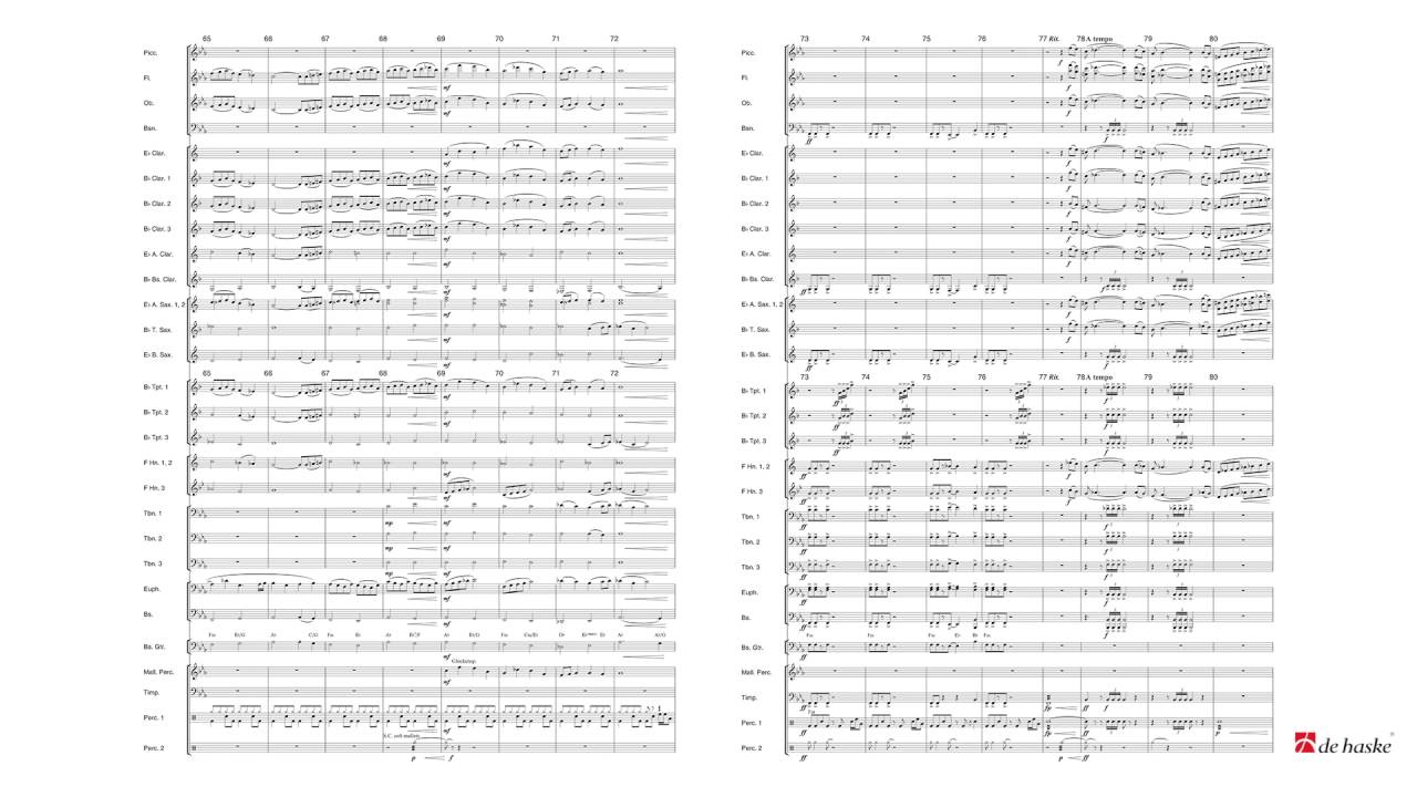 Odilia &ndash; Pop Overture for Band &ndash; Jacob de Haan