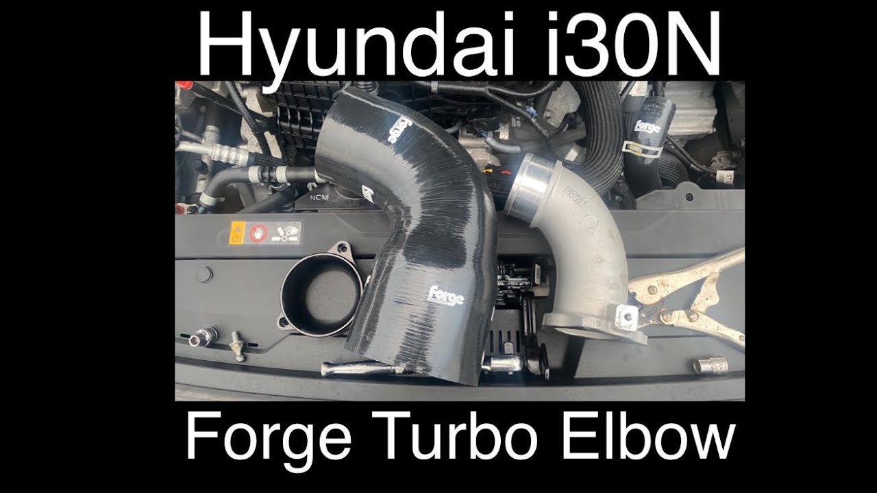 Hyundai i30N Forge motorsport Turbo elbow