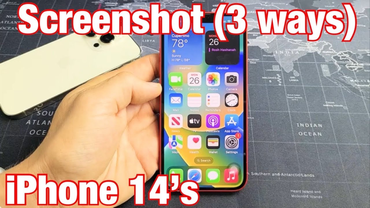 iPhone 14: как сделать снимок экрана (3 способа)