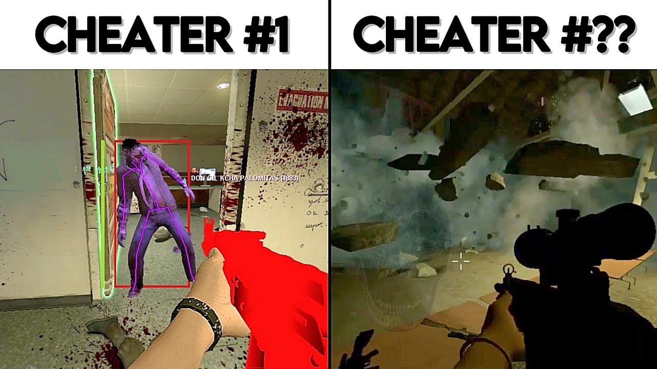 Exponiendo a los Cheaters MÁS DESCARADOS de Left 4 Dead 2