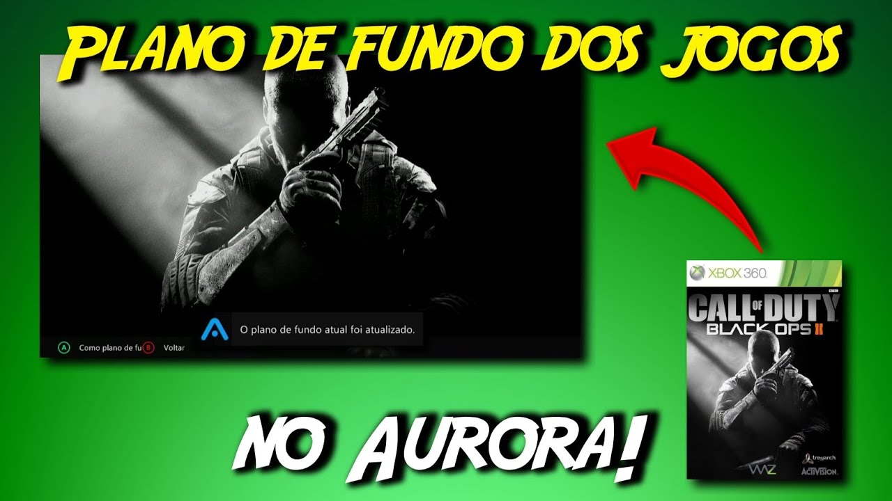 Como colocar o plano de fundo dos jogos no Aurora - Xbox 360 RGH