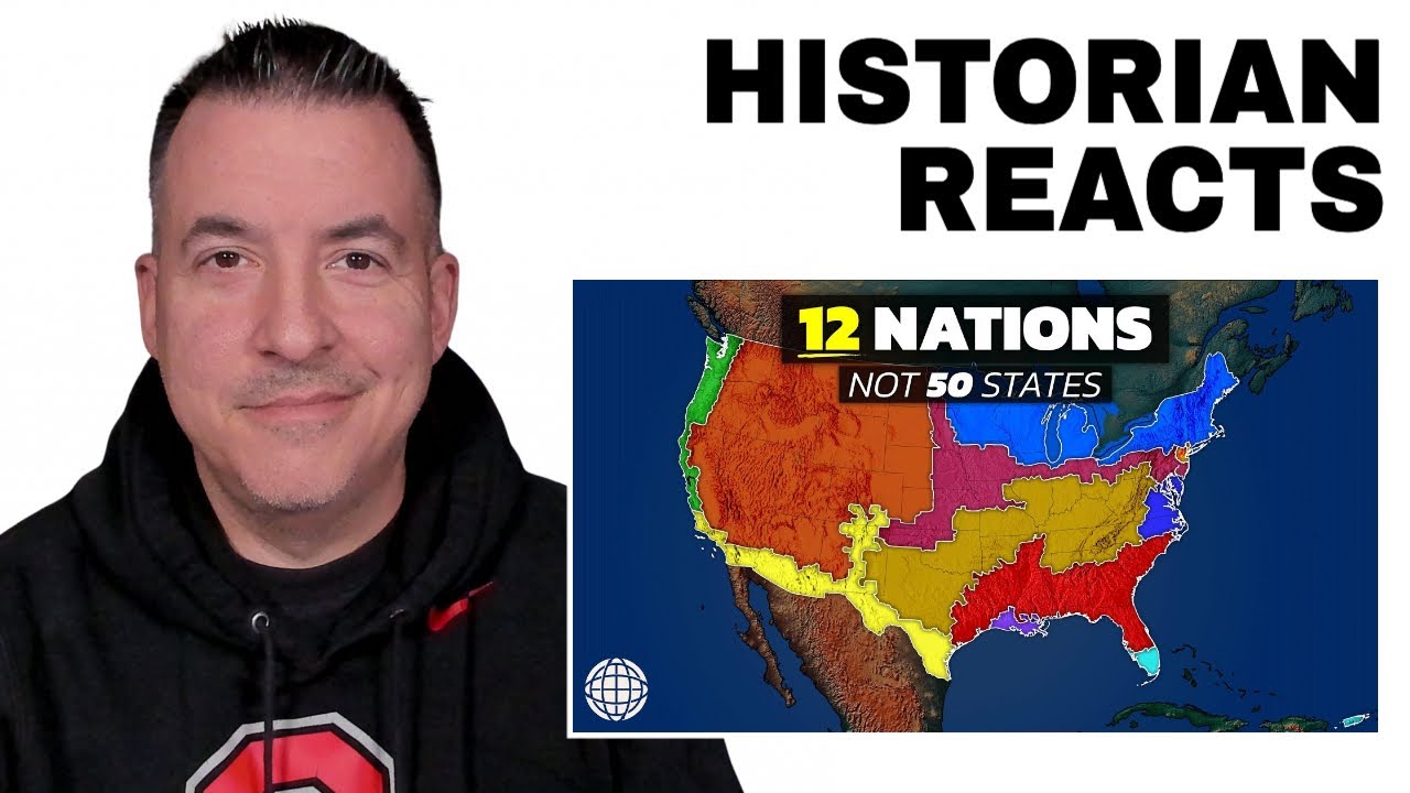 Why The US Is Really 12 Nations (Not 50 States) - Geography by Geoff Reaction