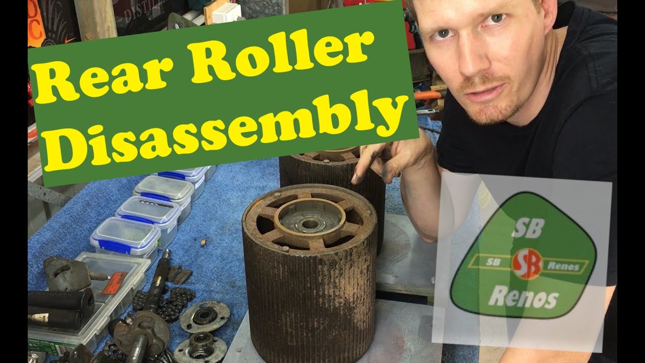 Scott Bonnar - Model 45 - Teardown Part 5 - Rear Roller Disassembly