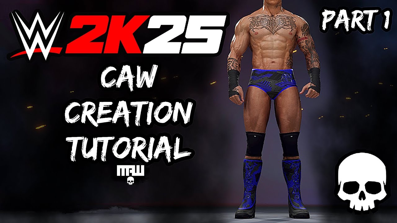 Как создать персонажа в WWE 2K25 (XBOX): советы и рекомендации по созданию персонажей/учебное пос...