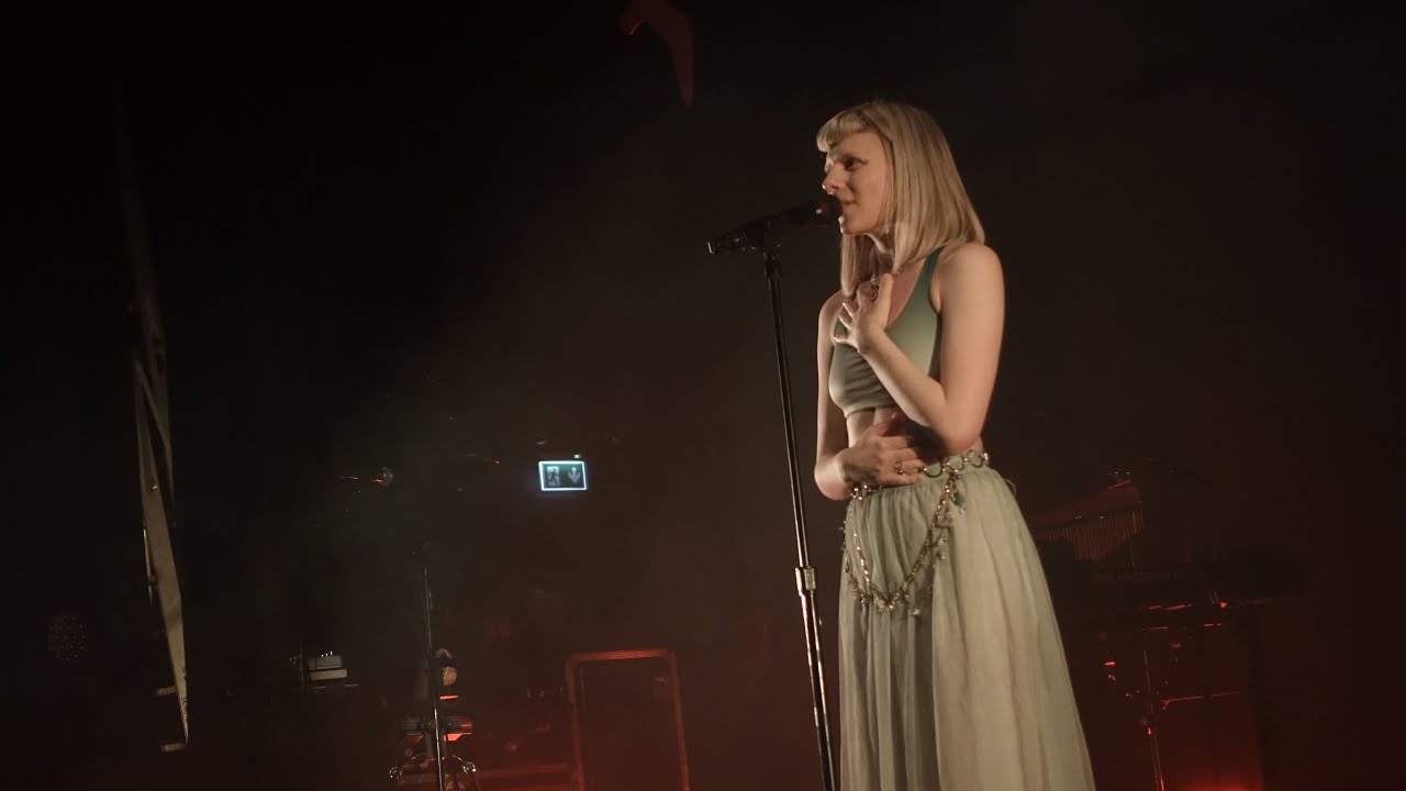 AURORA performs through the eyes of a child in Oslo Sentrum Scene on 23.3.2024