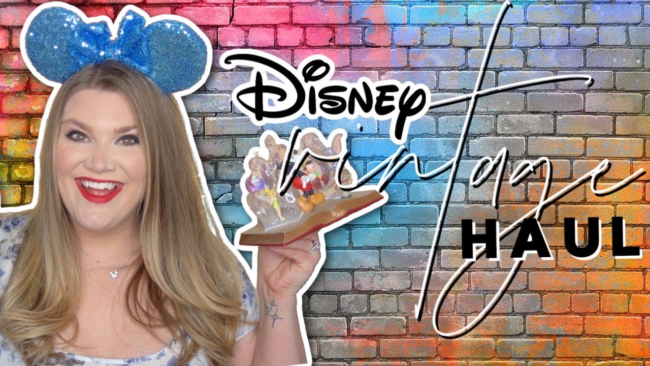 Huge Vintage DISNEY Haul!  🛍🎄👔