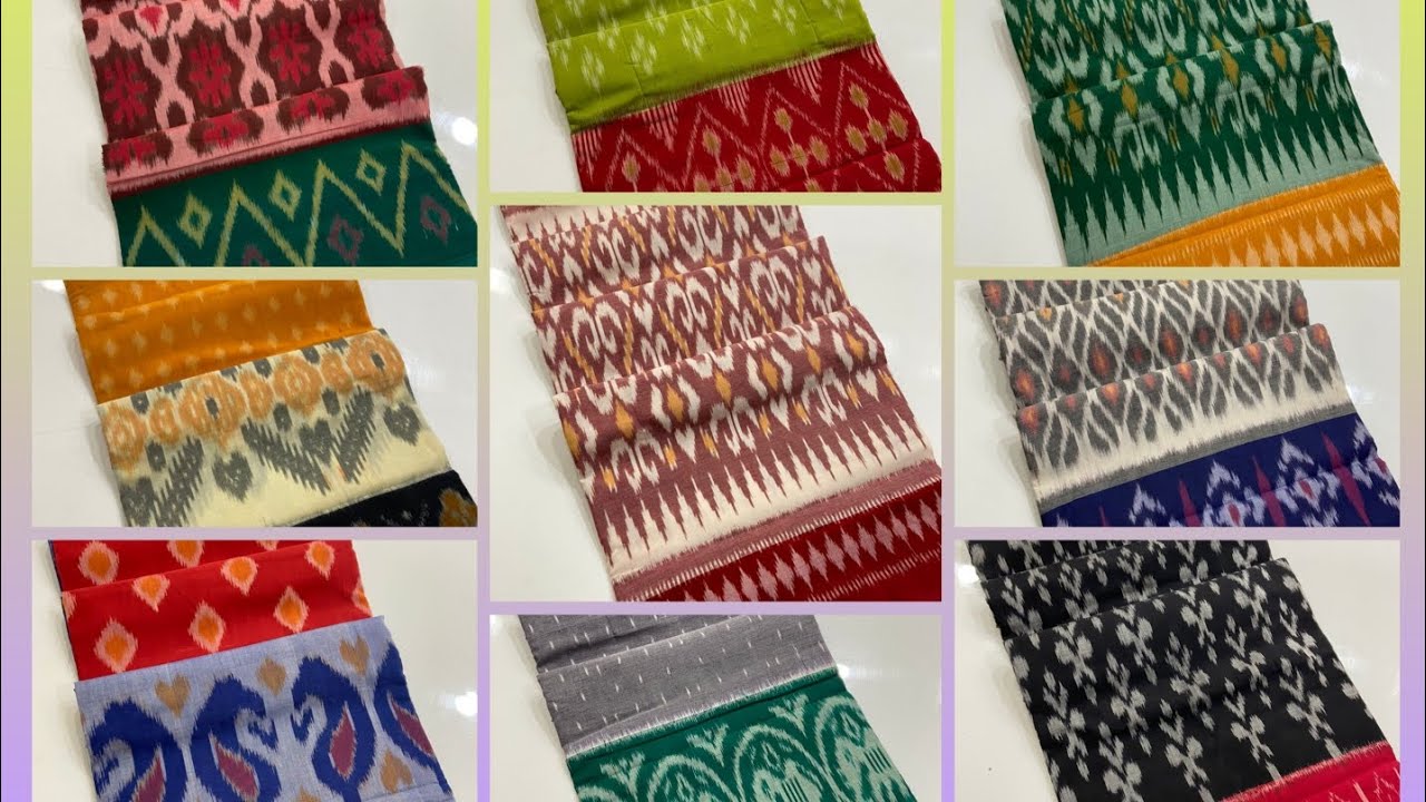 IKKAT COTTON SAREES || COTTON SAREES