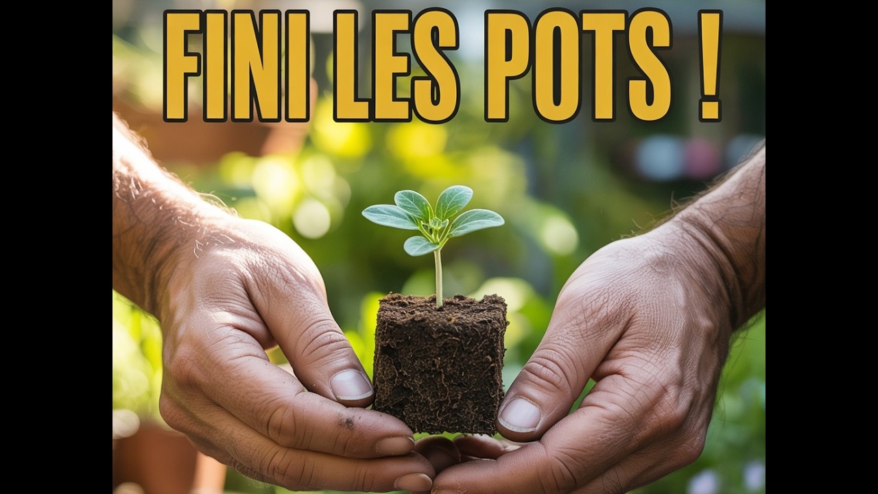 Semis au presse mottes