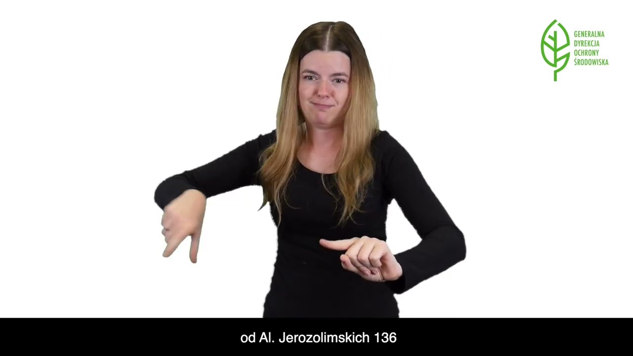 Usługa tłumacza języka migowego dla os&oacute;b głuchych i słabosłyszących w GDOŚ