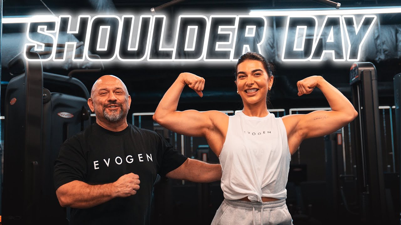 Shoulders with Miss Olympia @Lauralie Chapados  & Hany Rambod