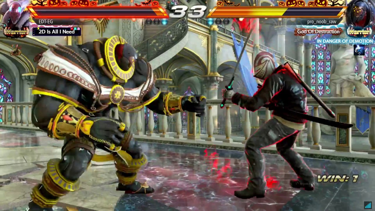 TEKKEN™7 Yoshimitsu (The Cursed) vs Gigas