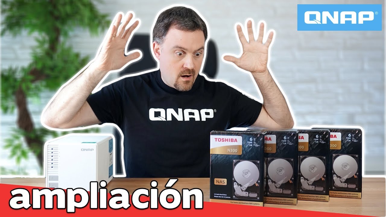 Cómo AMPLIAR los DISCOS en tu servidor NAS de QNAP sin MORIR en el INTENTO