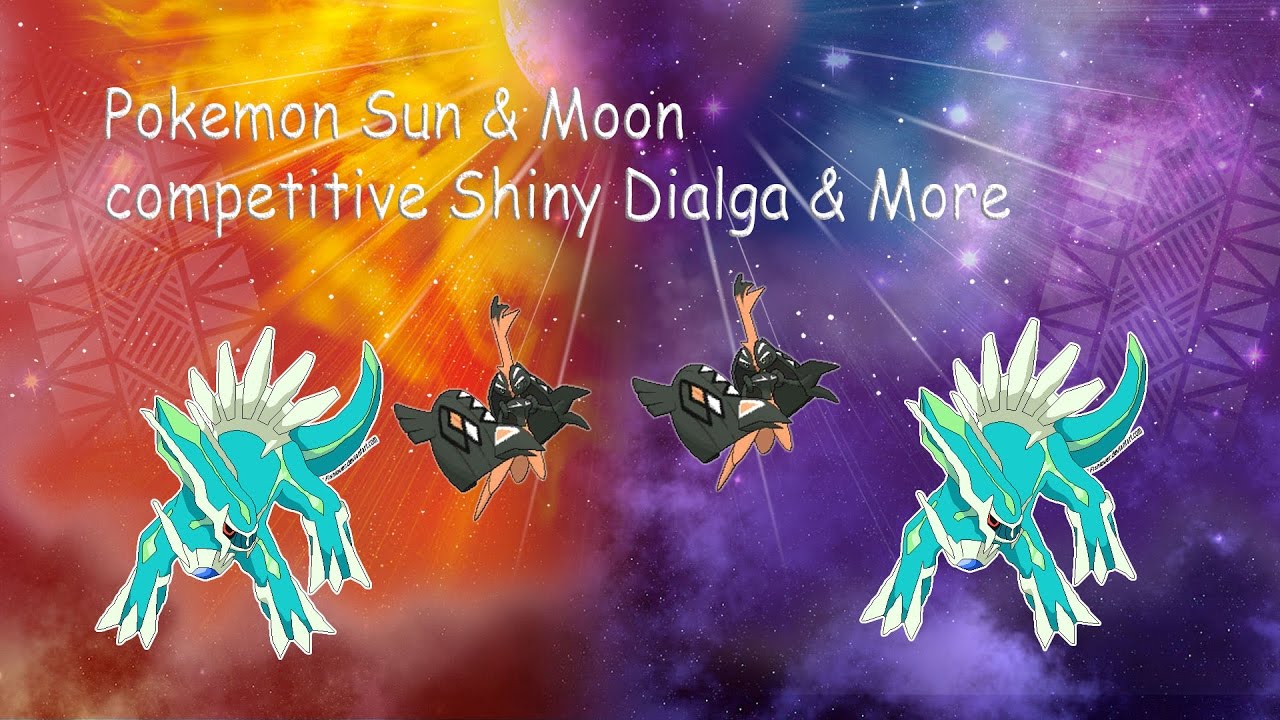 Pokemon Sun & Moon Giveaway Competitive Shiny Tapu Koko and more Legendaries