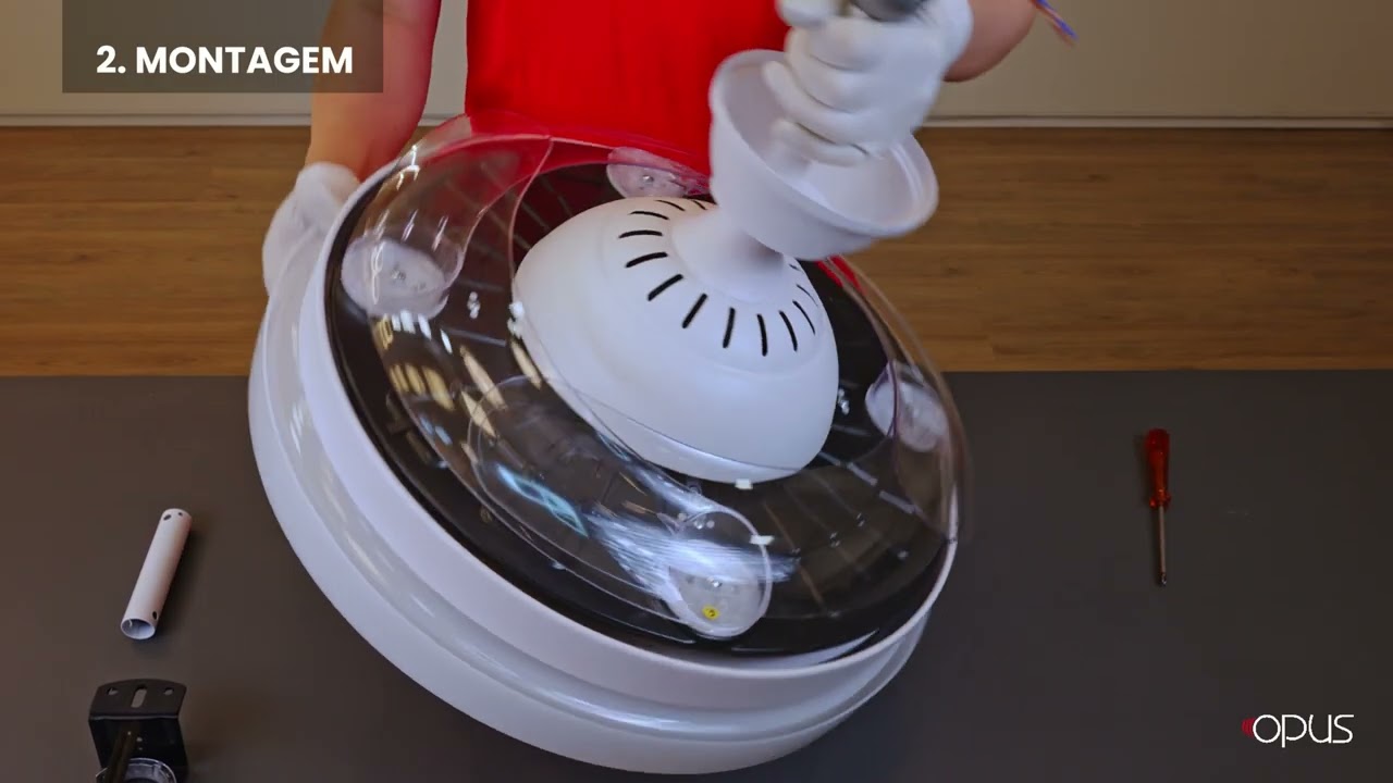 Instalação e configuração AIR PLUS | Plafon e Ventilador Retrátil