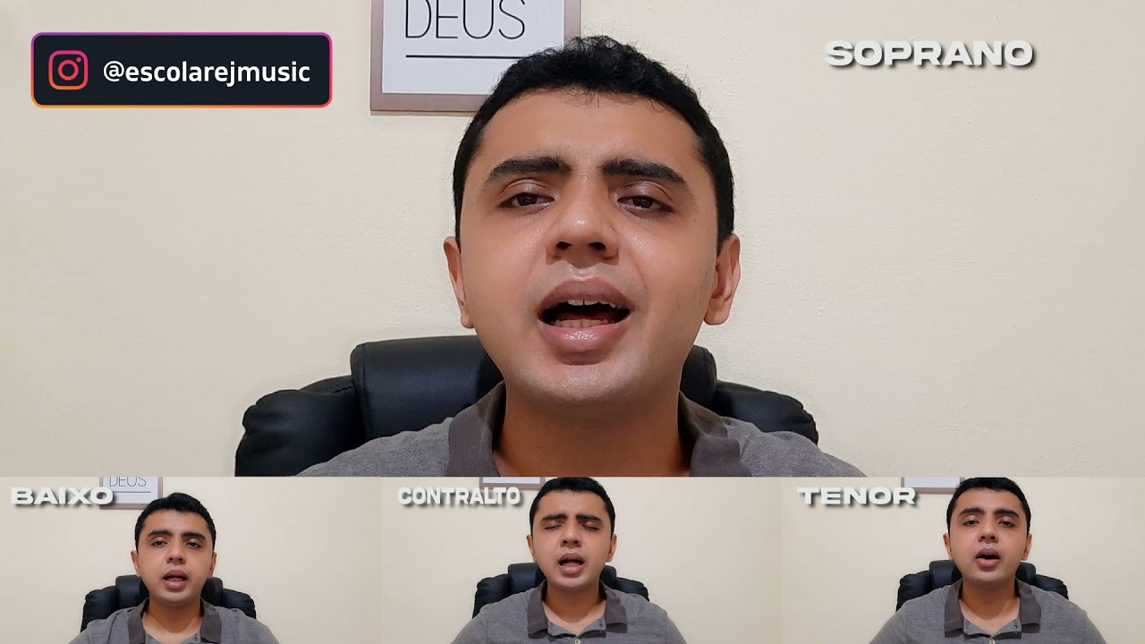 Sossegai - Divisão de vozes