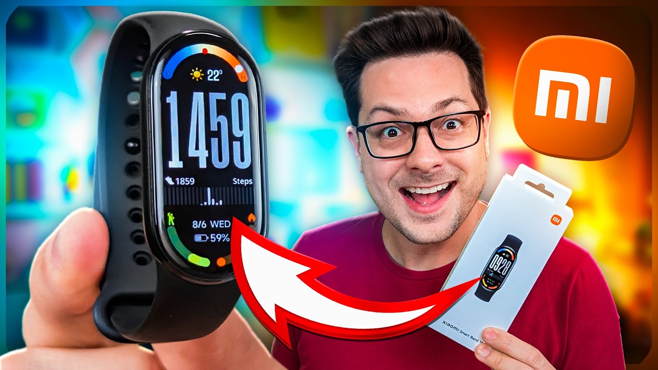 Xiaomi MI BAND 10! A RAINHA das SMARTBANDS ainda ESTÁ NO TRONO?! 👑