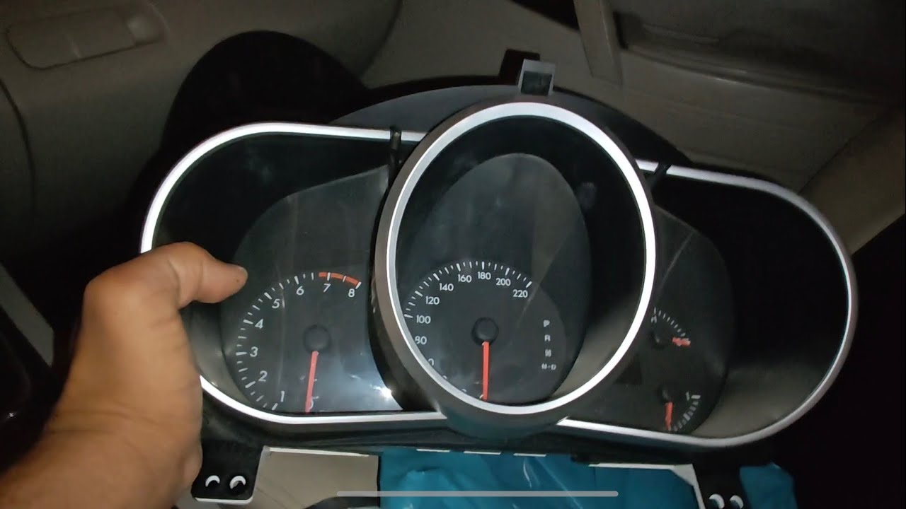 تغيير عداد ماردا سي اكس7 replace Mazda CX7 dashboard  