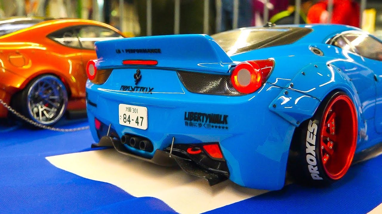 STUNNING RC DRIFT CARS!! FERRARI, LAMBORGHINI, RC MODEL RACE CARS IN DETAIL AND ACTION