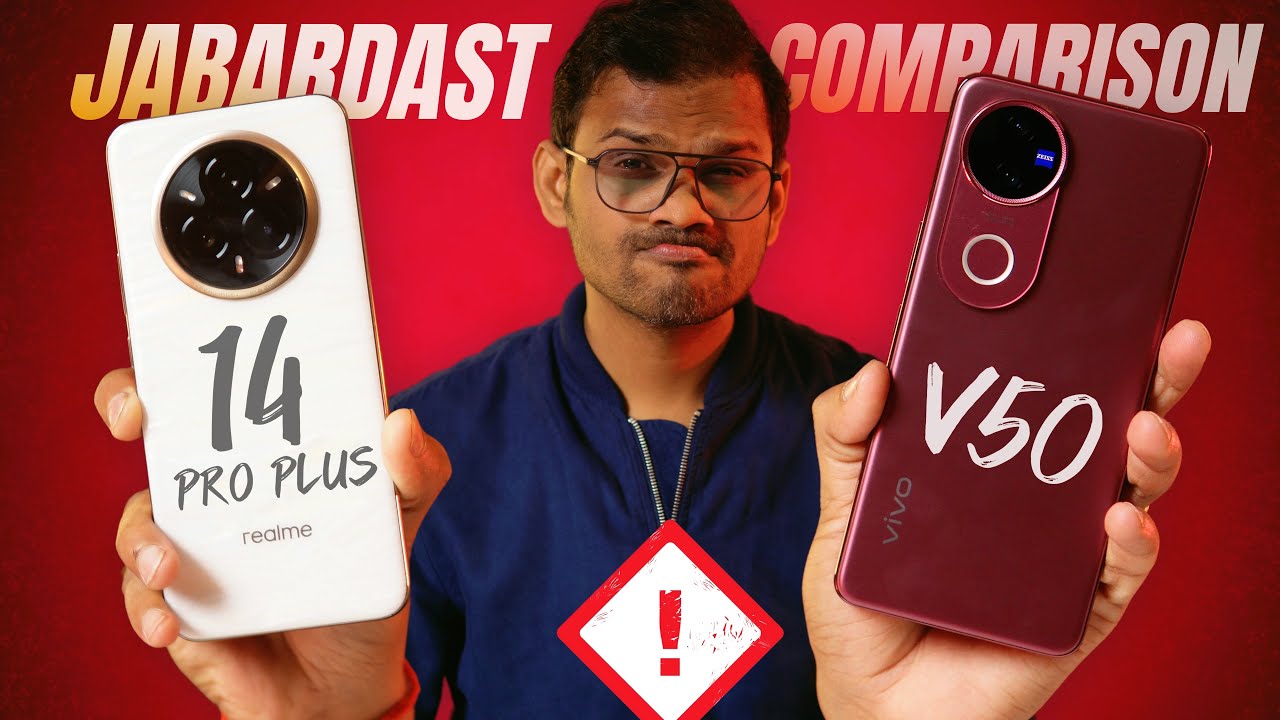 VIVO V50 vs Realme 14 Pro Plus - Best Phone Under 30000 l Best Camera Phone