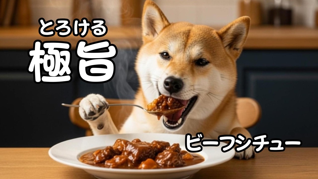 【ビーフシチュー】とろける牛肉が反則級…ポチ食堂の本気レシピ