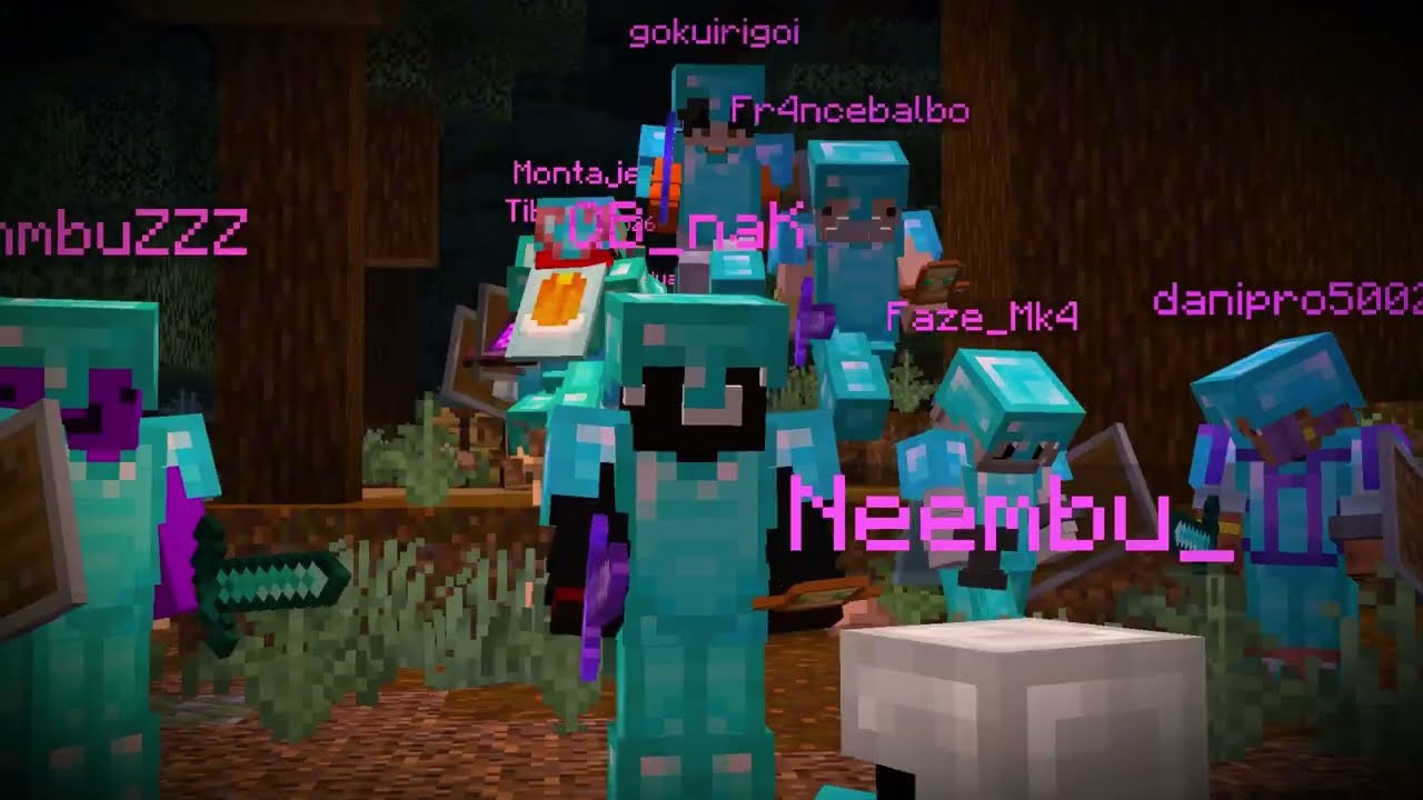 Esto Pasó Cuando 40 Jugadores se Enfrentaron en Minecraft